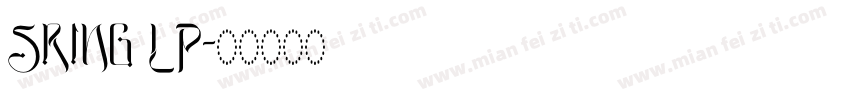 SRING LP字体转换